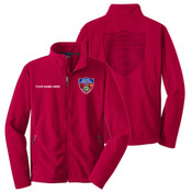 F217 - S141E001 - EMB - Fleece Jacket with Laser Etch Back
